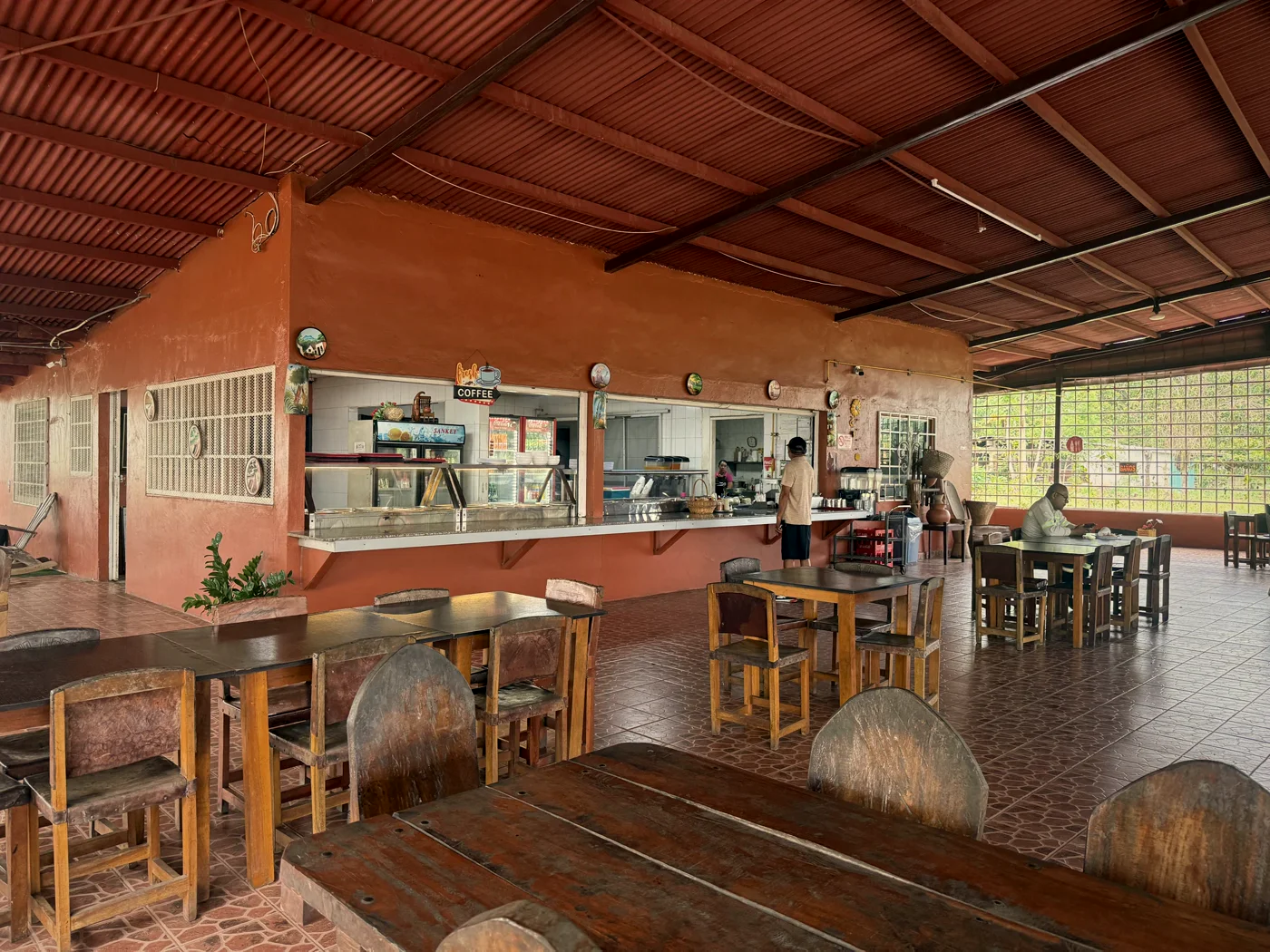 Comedor de El Rancho Interiorano en El Roble, Aguadulce